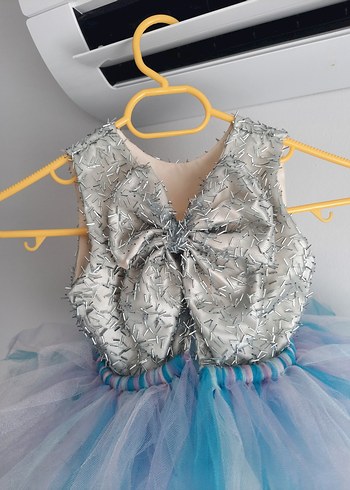 Kız Bebek Tütülü Doğum Günü Elbisesi Abiye - Görsel 6