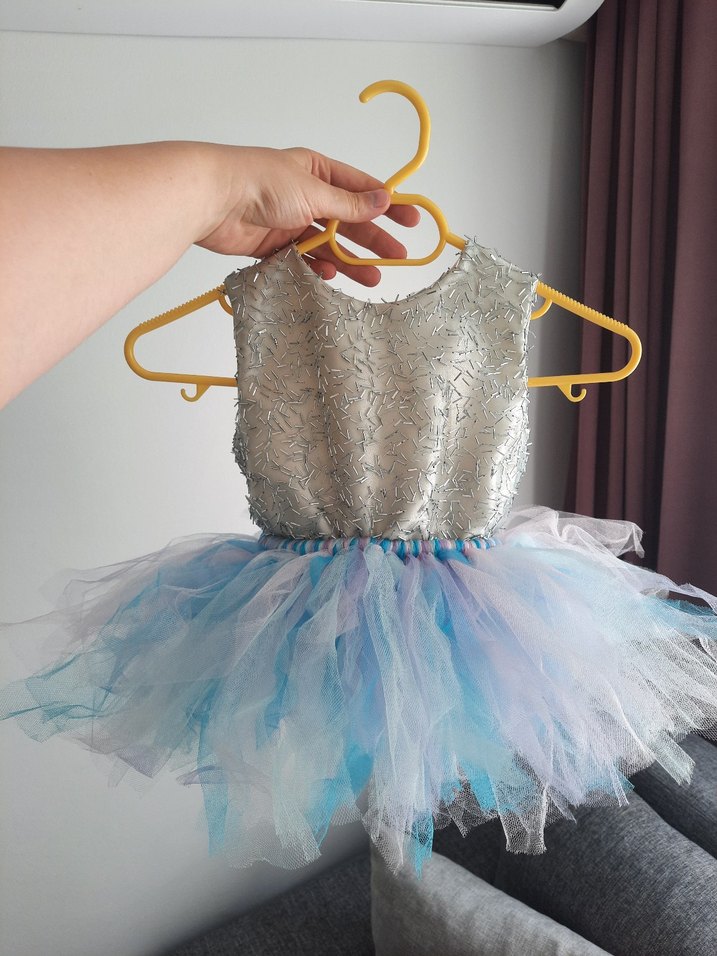 Kız Bebek Tütülü Doğum Günü Elbisesi Abiye - Görsel 5