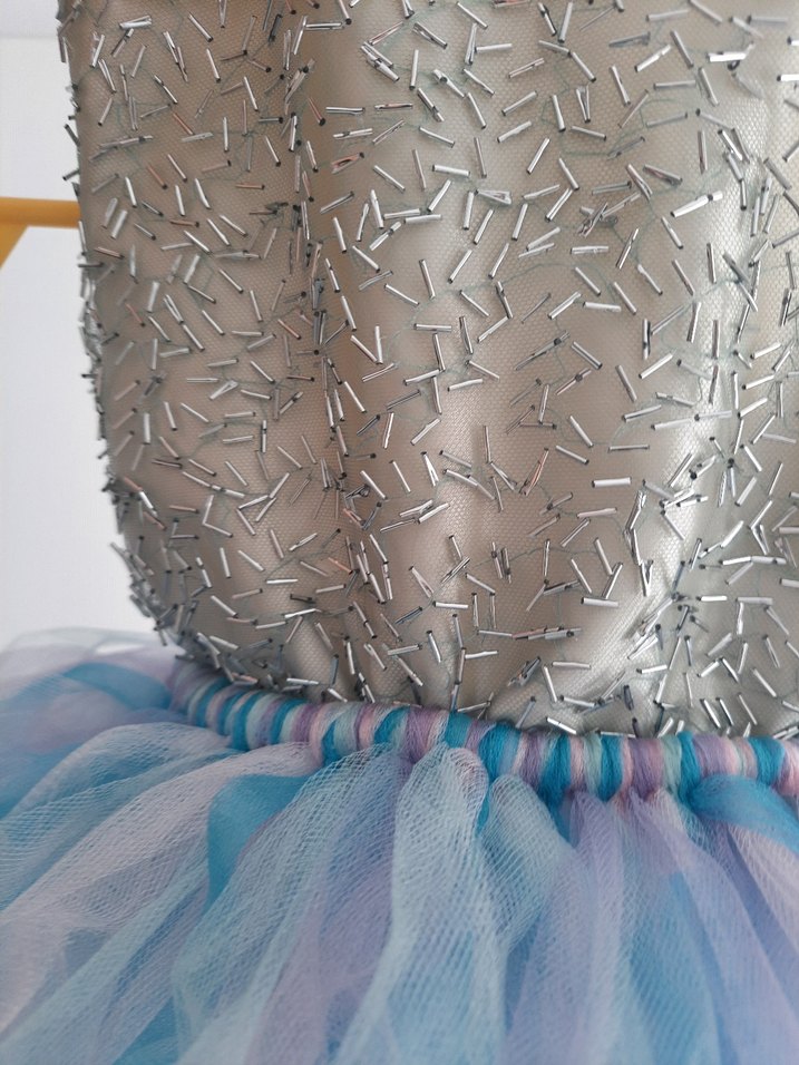 Kız Bebek Tütülü Doğum Günü Elbisesi Abiye - Görsel 4