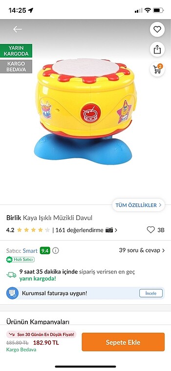 birlik oyuncak kaya davul