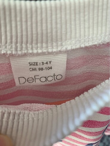 Defacto defacto sweatshit/ bluz