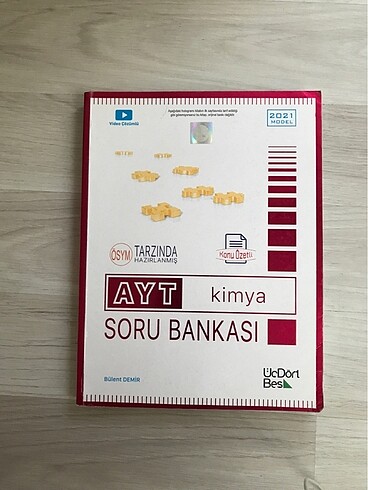 345 ayt kimya soru bankası