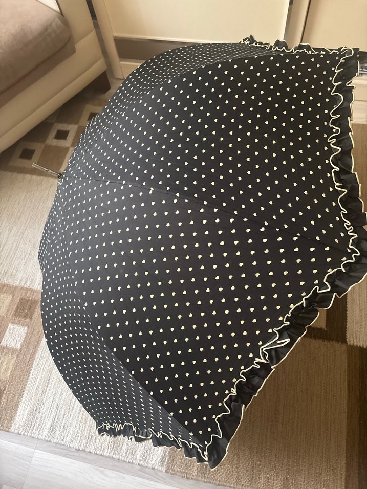 #bonacure #puantiyeli #fırfırlı #şemsiye - Görsel 3