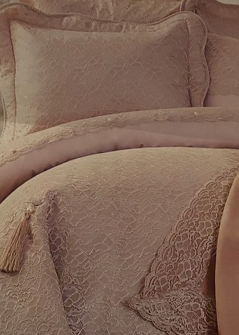 #karaca #juliet #mürdüm #yatak #örtüsü - Görsel 2