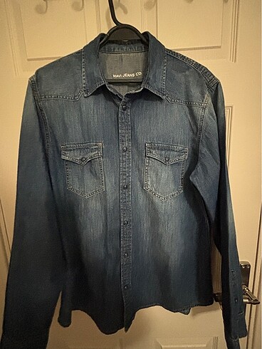 xxl Beden #mavi #jeans #kadın #kot #gömlek