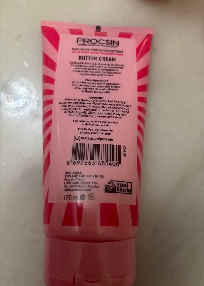 #procsin #el ve #yüz #kremi - Görsel 5