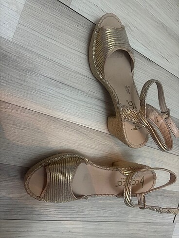 38 Beden #kemal #tanca #hasır #dolgu #topuk #platform #ayakabı