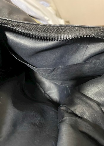 Siyah Deri Tokalı Kadın Çanta - Görsel 5