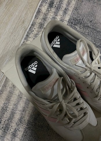 Pembe Adidas Blok Topuklu Spor Ayakkabı - Görsel 3