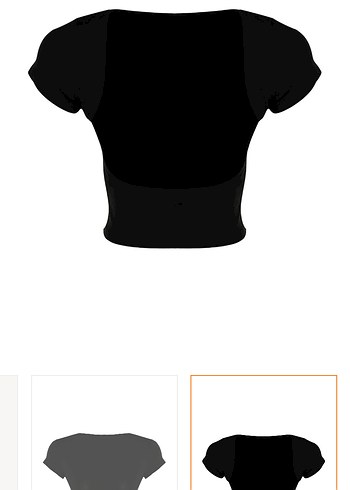 Siyah V Yakalı, Sırtı Açık Kadın Bluz - Görsel 7