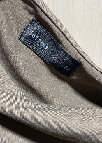 Gri Straplez Kadın Crop Top - Görsel 4