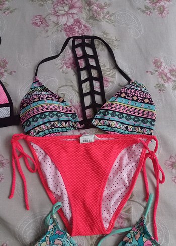 Renkli Kadın Bikini Takımları - Görsel 4