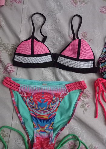 Renkli Kadın Bikini Takımları - Görsel 5