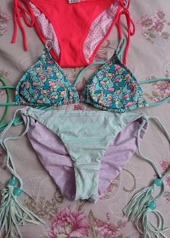 Renkli Kadın Bikini Takımları - Görsel 3