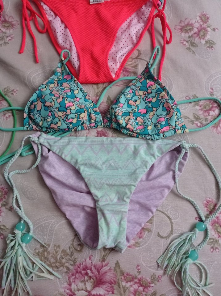 Renkli Kadın Bikini Takımları - Görsel 3