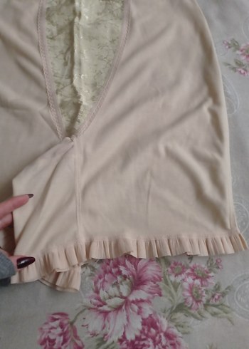 Bej Midi Kadın korse - Görsel 2