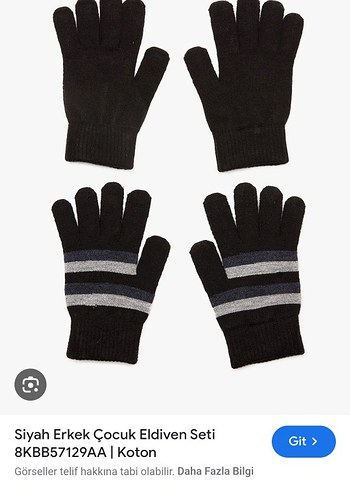 koton çocuk eldivenler - Görsel 5