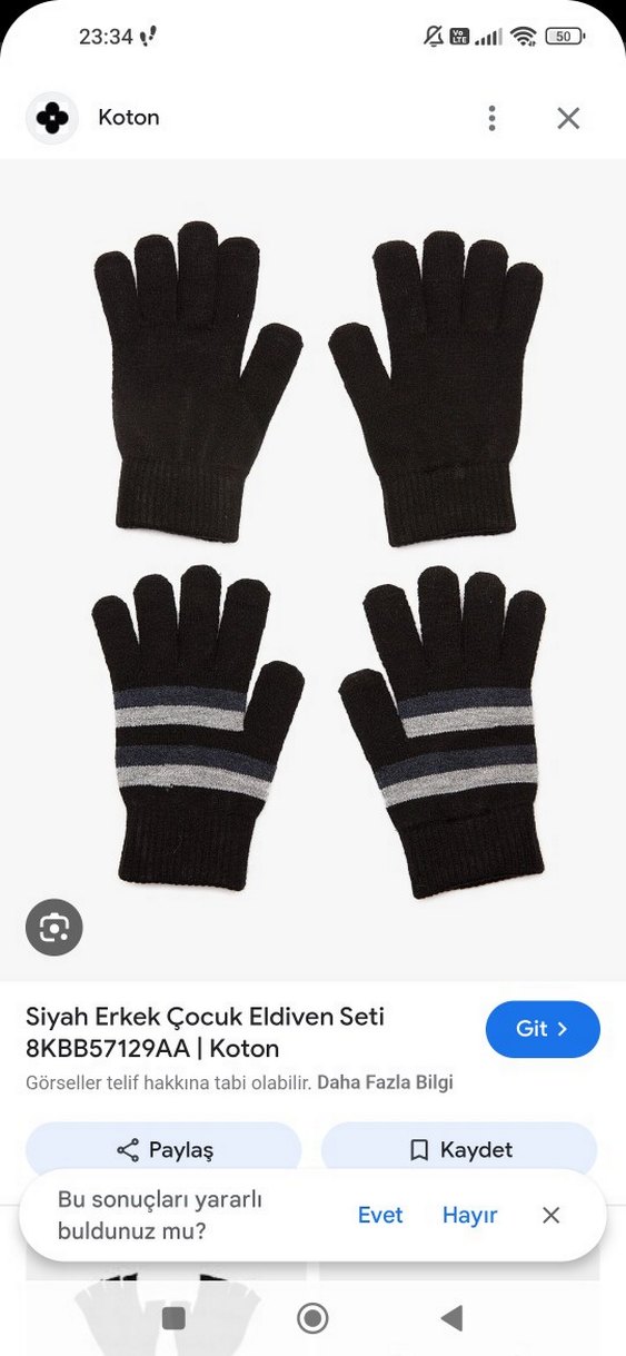 koton çocuk eldivenler - Görsel 5