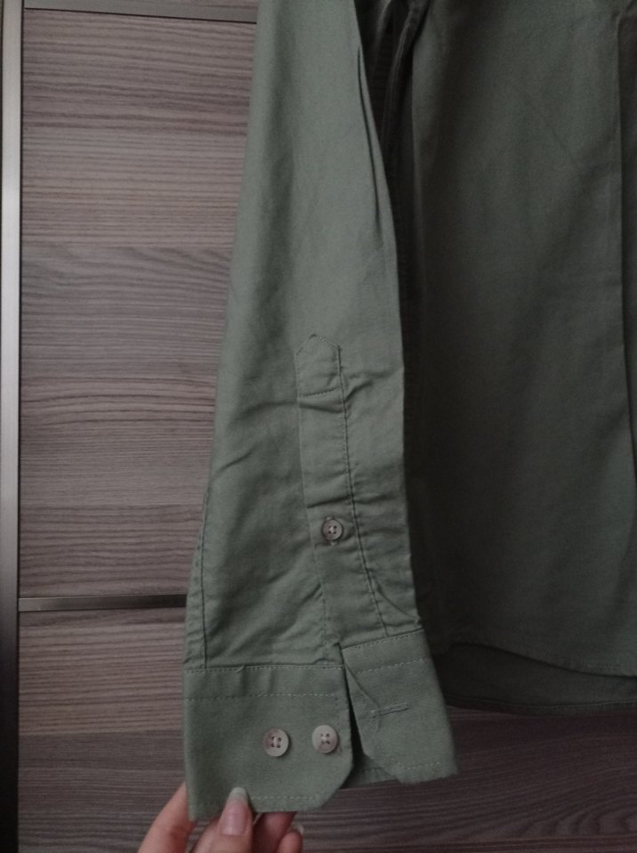 Düğmeli Erkek Gömlek - Görsel 2