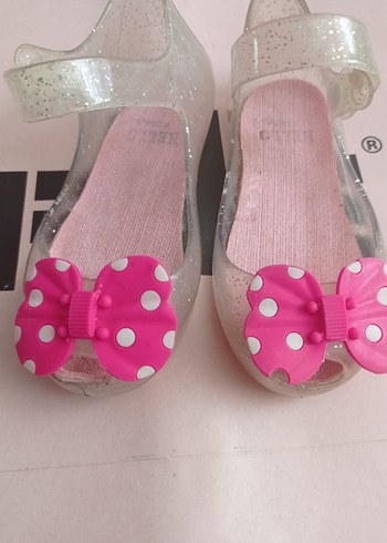 HelloBaby Puantiyeli Fiyonk Detaylı Kız Çocuk Terlik