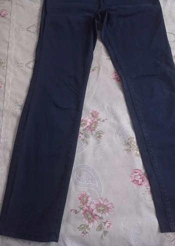 Colin's Düğmeli Mavi Kadın Denim Pantolon