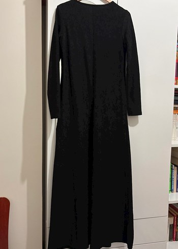LC Waikiki Siyah Uzun Kollu Kadın Elbise