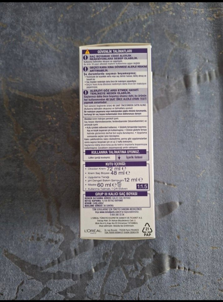 L'Oréal Excellence Cool Creme Saç Boyası 6.11 Küllü Kumral - Görsel 2