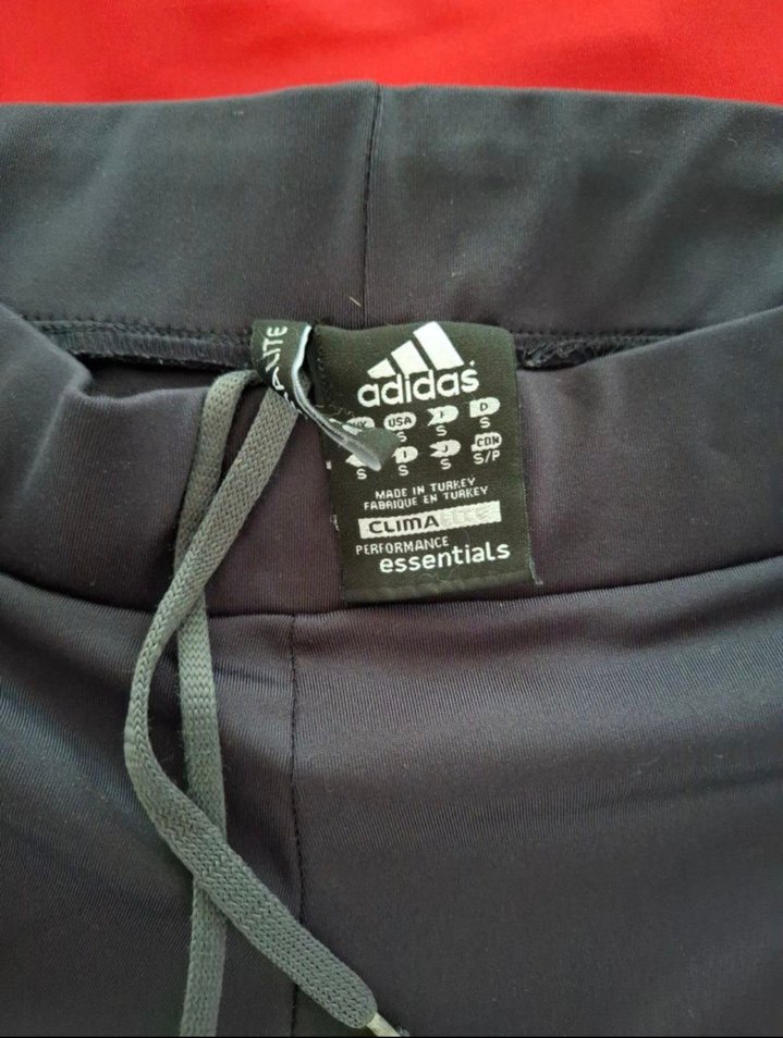 Kızlar için Adidas Kırmızı Fermuarlı Eşofman Takımı - Görsel 3