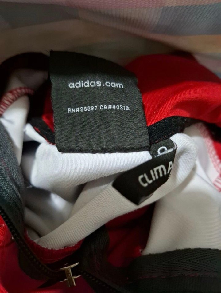 Kızlar için Adidas Kırmızı Fermuarlı Eşofman Takımı - Görsel 5