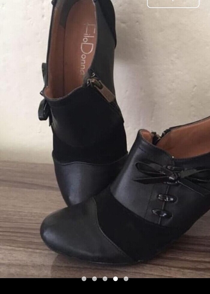 Kısa topuklu ayakkabı - Görsel 4