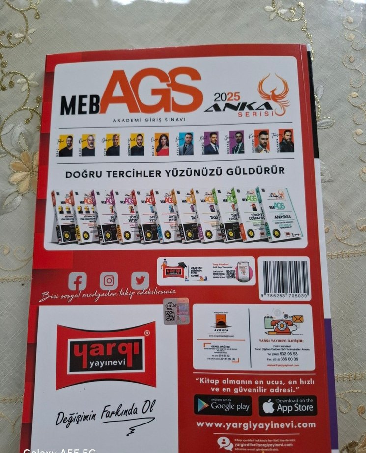 2025 MEB AGS Tüm Dersler Tek Kitap 5 Deneme - Görsel 2
