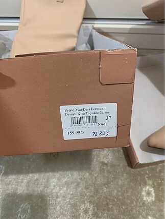 37 Beden Kısa topuk çizme 37 numara