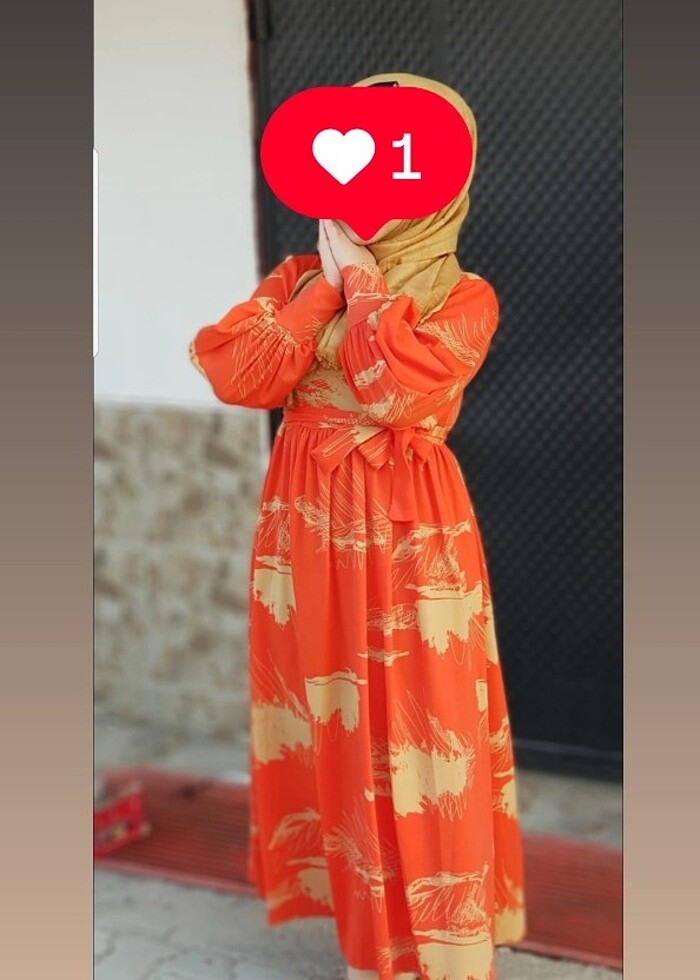 Günlük sıfır çok rahat elbise  - Görsel 2