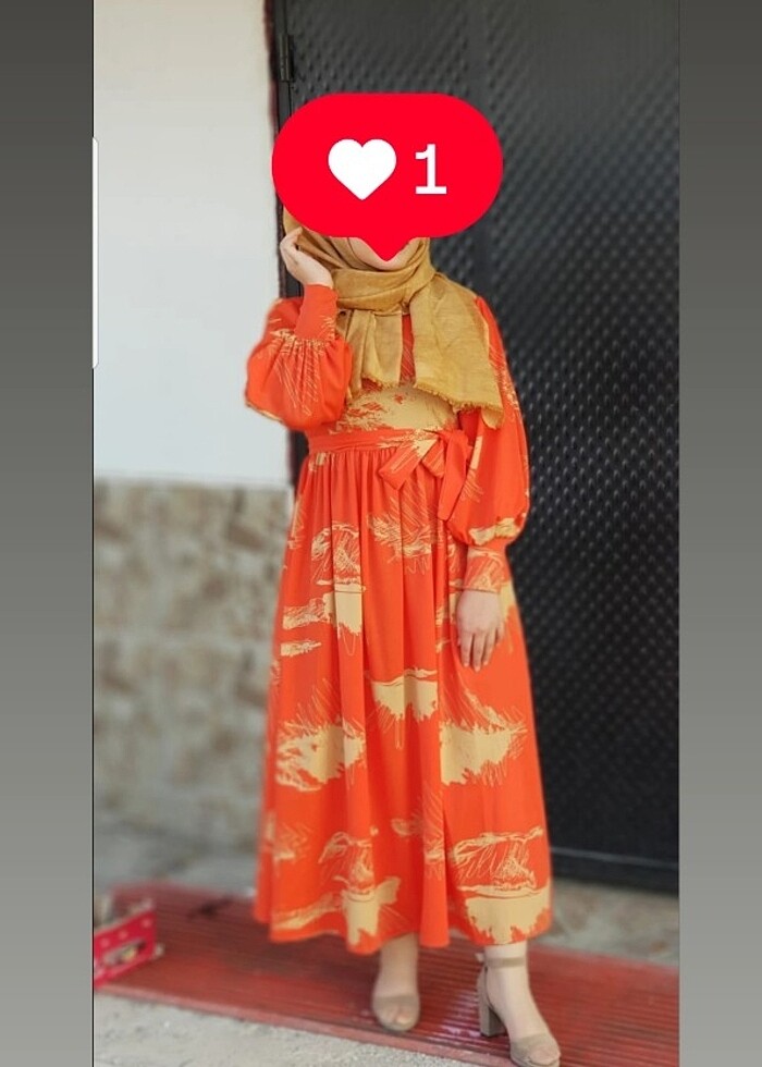 Günlük sıfır çok rahat elbise  - Görsel 3