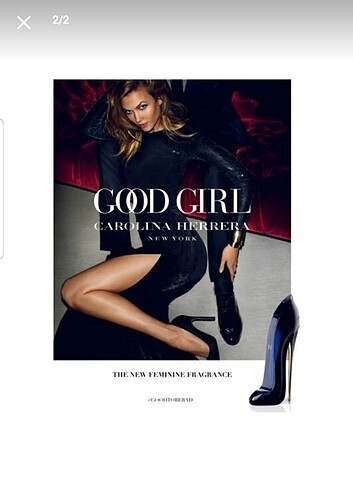 Orjinal good girl carolina herrera parfüm - Görsel 2