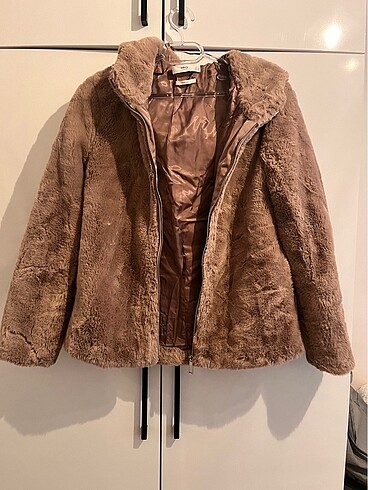 Mango peluş mont
