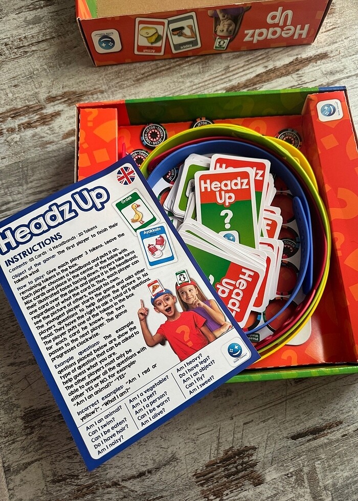 Headz up kutu oyunu - Görsel 2