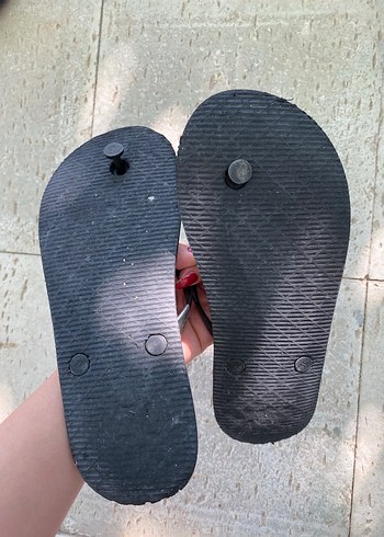 Siyah plaj terlik - Görsel 3