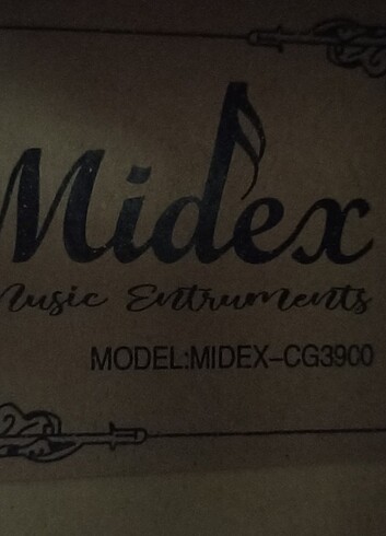  Beden Klâsik gitar midex 