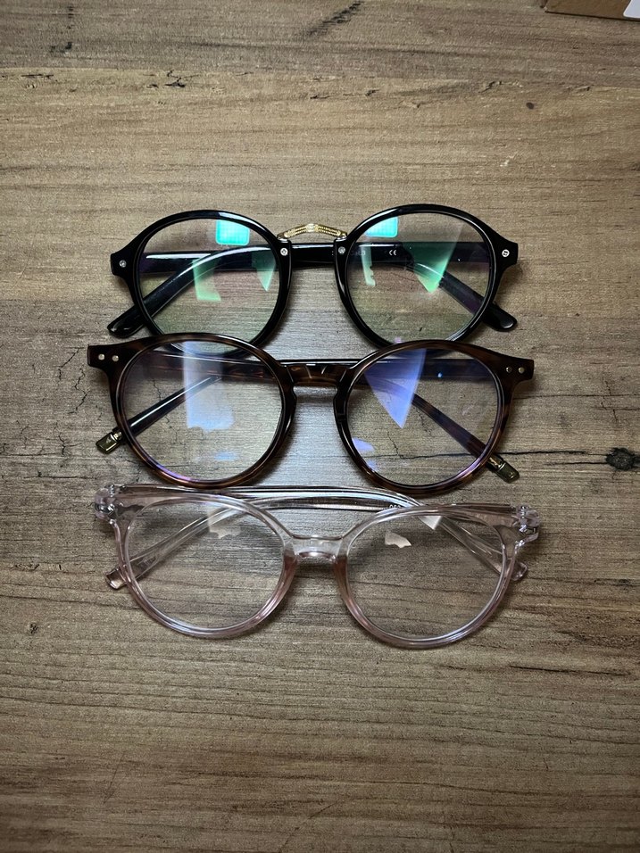 Klasik Kadın Gözlükleri - Koyu ve Şeffaf - Görsel 2