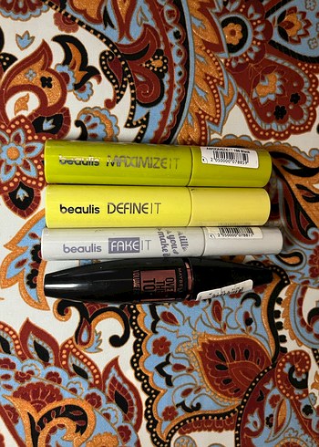 beaulis Çok Renkli Maskara Seti - Görsel 2