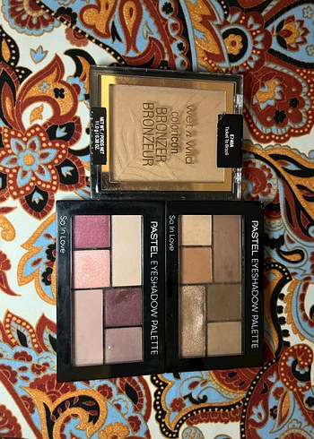 Wet n Wild Bronzlaştırıcı ve Göz Farı Paletleri - Görsel 2