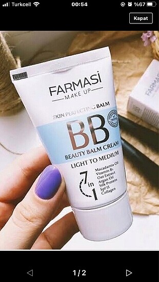 Bb krem zen maskara