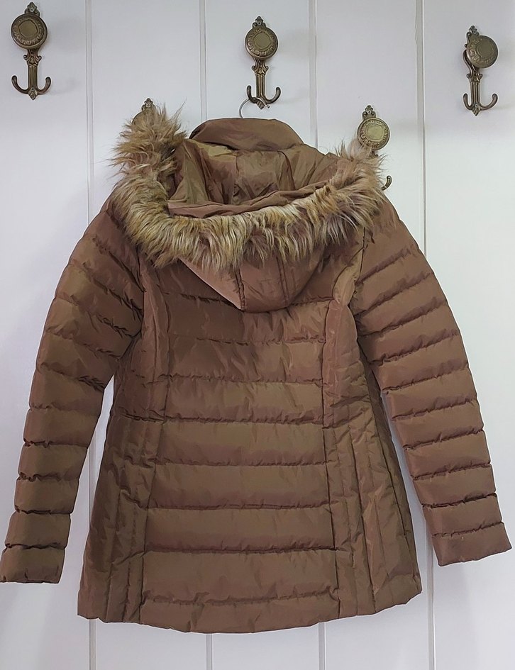 vizon Kürklü Kadın Kışlık Mont - Görsel 2