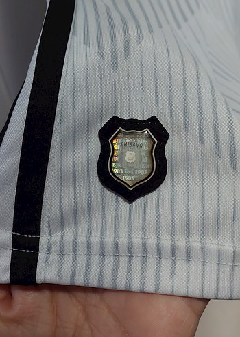 kadin Beyaz V Yaka Kısa Kollu Spor Forma - Görsel 3