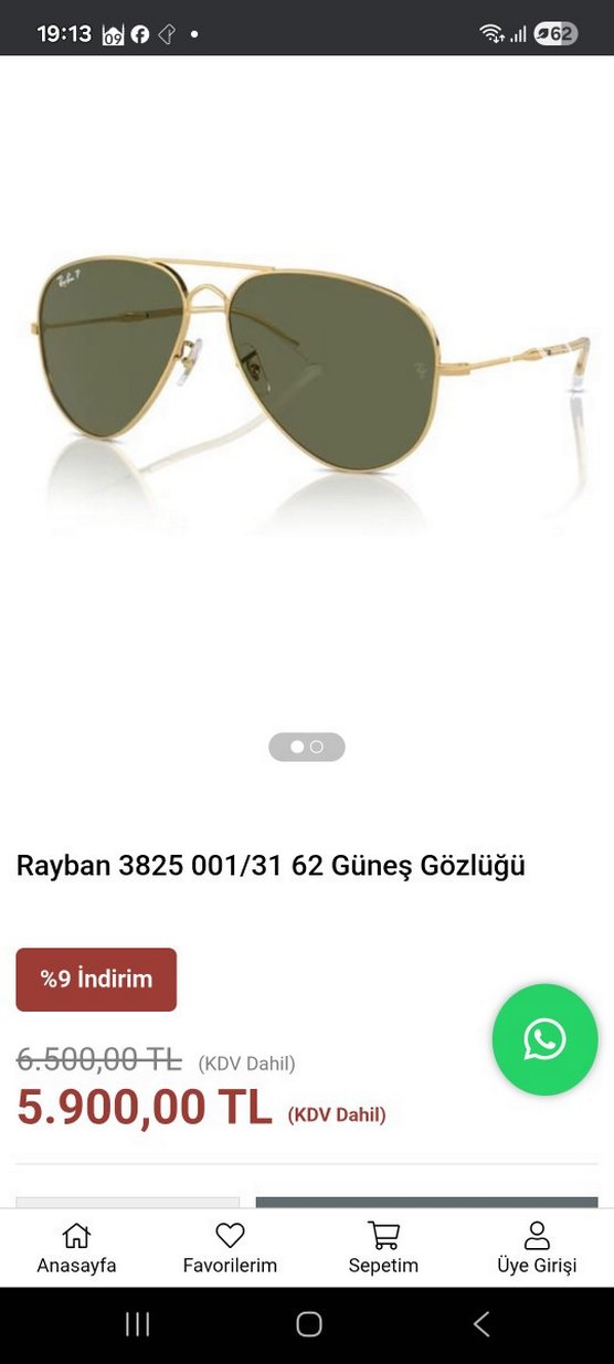 Klasik Kahverengi Kadın Güneş Gözlüğü - Görsel 4