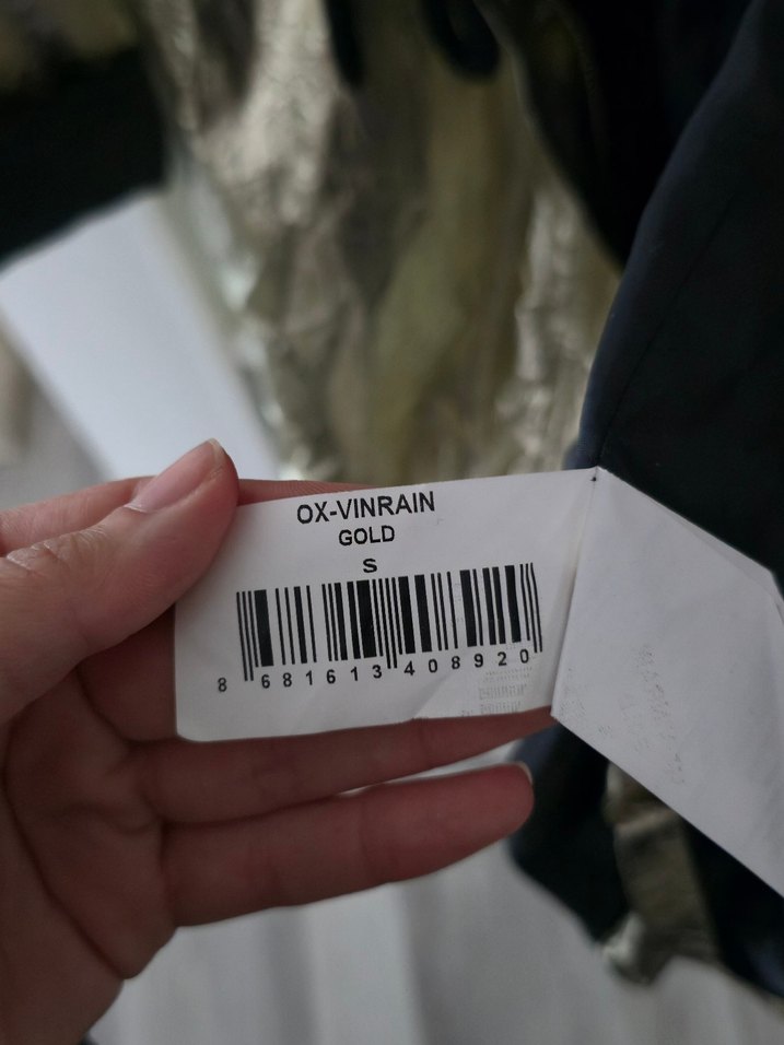 Sokak Stili Altın Renk Parlak Kemerli Yagmurluk Ceket - Görsel 5