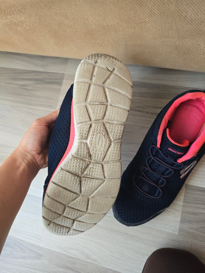 Skechers Kadın Spor Ayakkabı Pembe Detaylı - Görsel 3