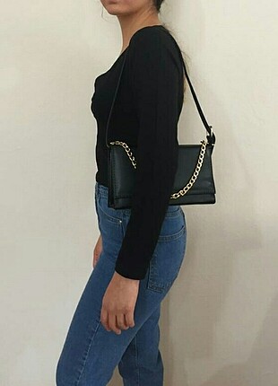 Siyah Baget Çanta