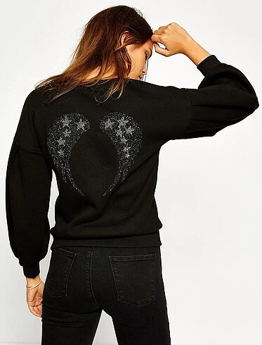 Koton Siyah Sweatshirt